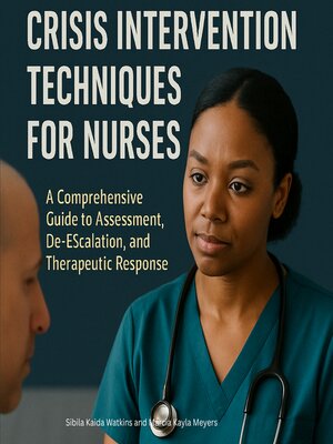 cover image of Crisis Intervention Techniques for Nurses